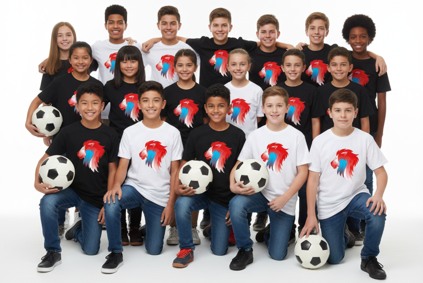 ROUDE LÉIWEN école de football Luxembourg